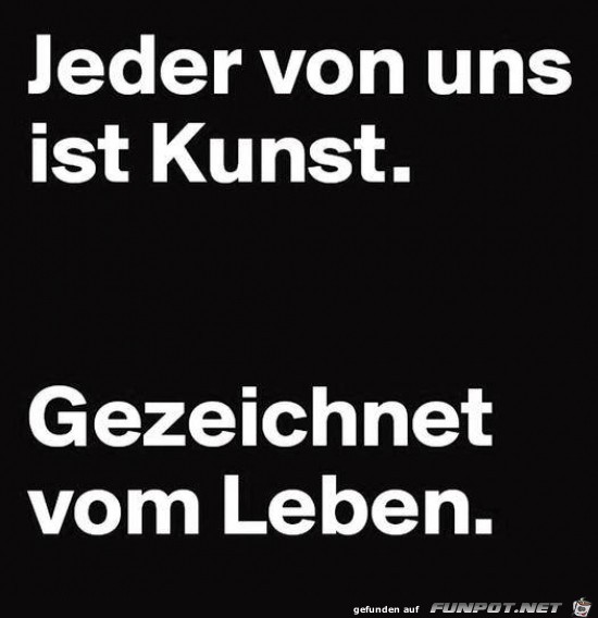 Gezeichnet vom Leben