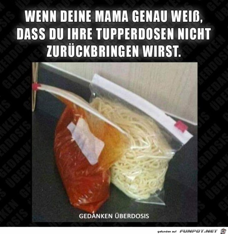 Wenn es die Mama genau weiss...