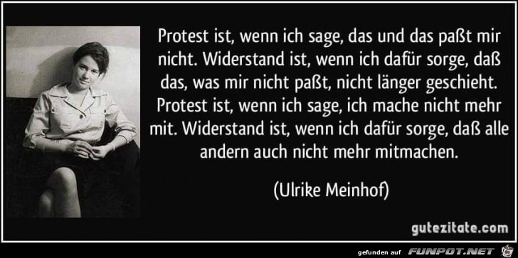 Protest ist Protest ist