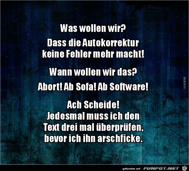 So ist es