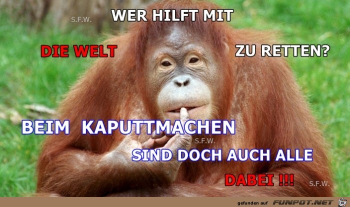 Wer hilft mit