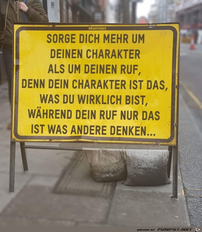 sorge dich mehr sorge dich mehr