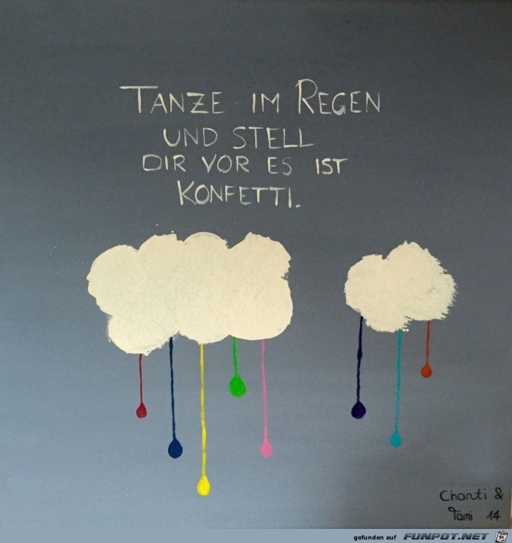 tanze im Regen