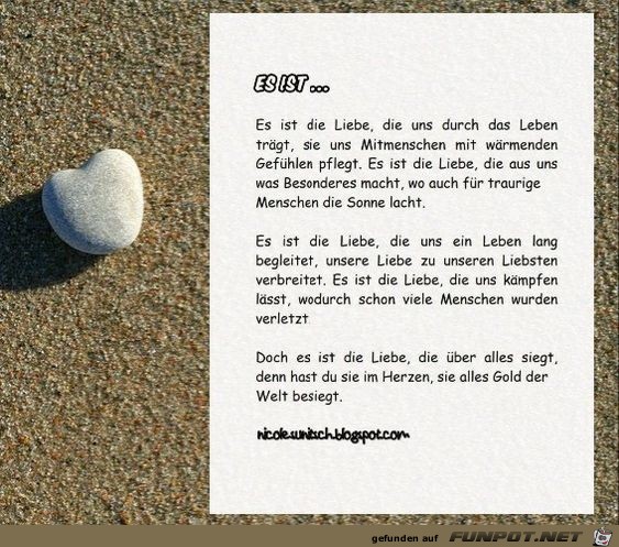 Es ist - Liebe...