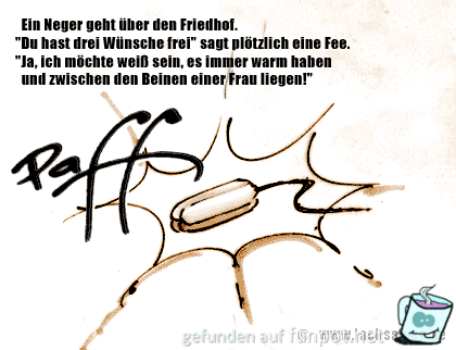 Witz-Illustration-Neger Witz-Illustration-Neger