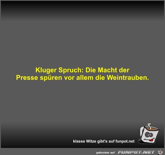 Kluger Spruch Kluger Spruch