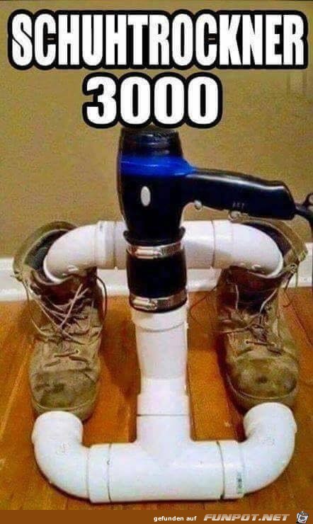 Schuhe trocknen Schuhe trocknen