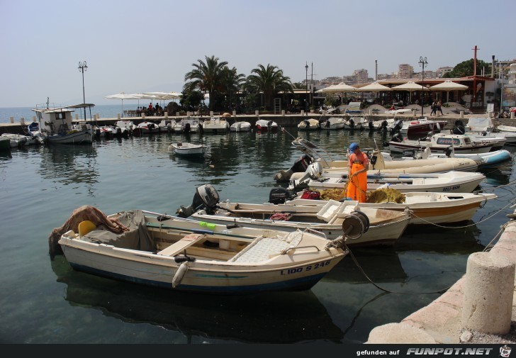 Impressionen von der albanischen Riviera mit Saranda