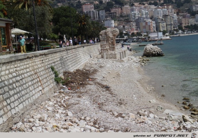 Impressionen von der albanischen Riviera mit Saranda