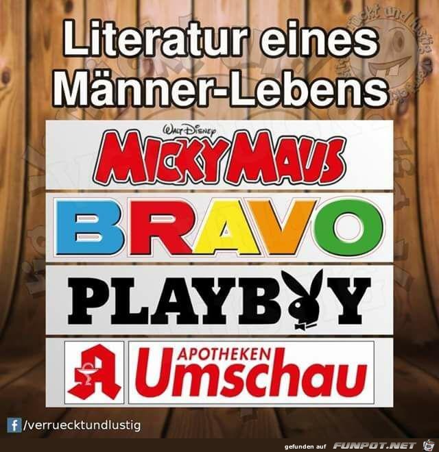 Literatur des Männerlebens Literatur des Männerlebens