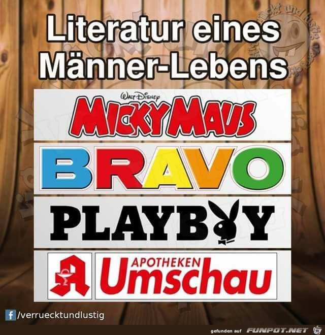 Literatur des Mnnerlebens