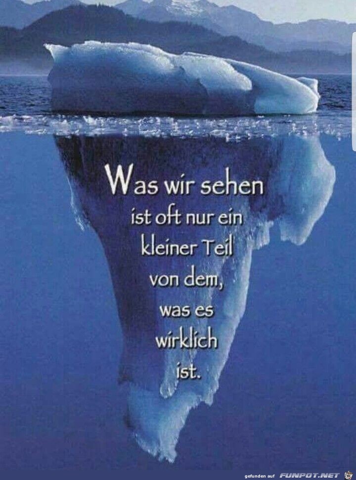 was wir sehen ist was wir sehen ist