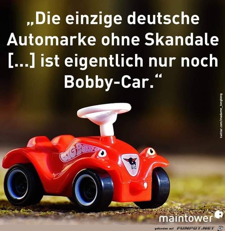 Einzige deutsche Automarke ohne Skandale...
