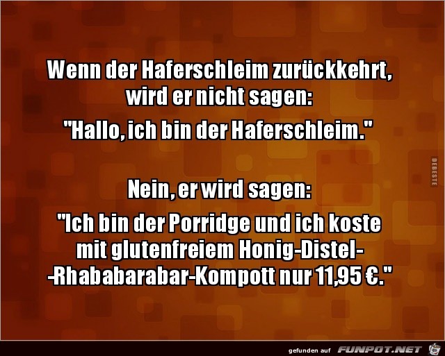 Haferschleim Haferschleim