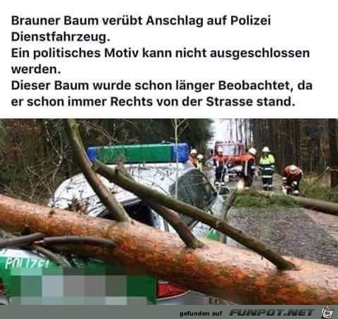 Brauner Baum