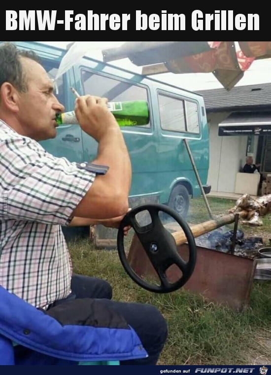 Beim Grillen Beim Grillen