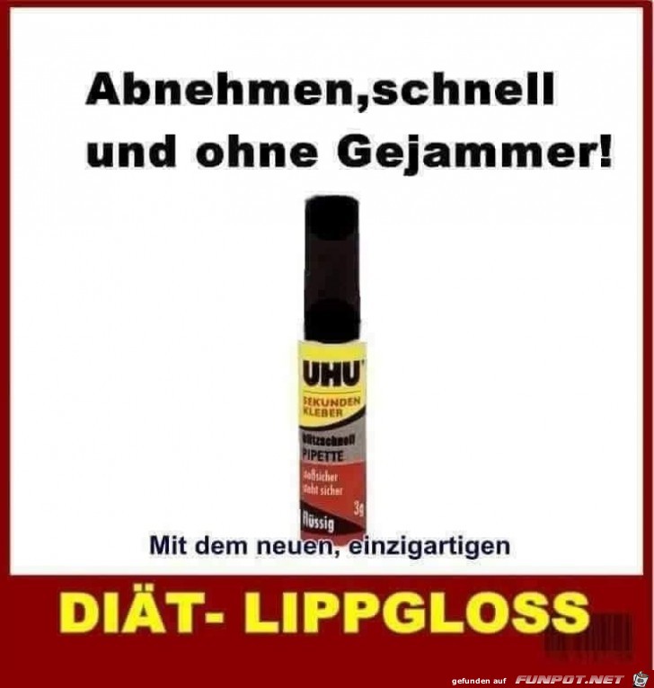 Diät-Lippgloss Diät-Lippgloss