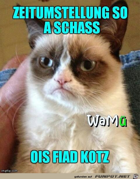 Zeitumstellung.. Zeitumstellung..