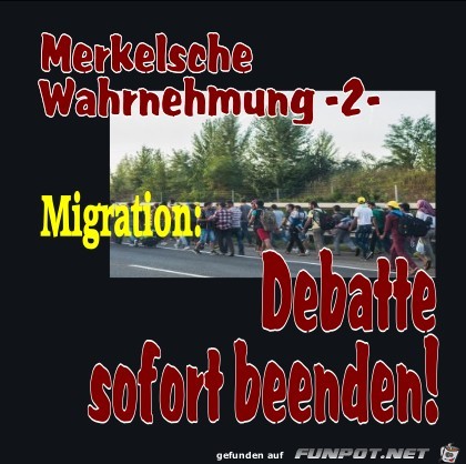 Merkelsche Wahrnehmung -2- Merkelsche Wahrnehmung -2-