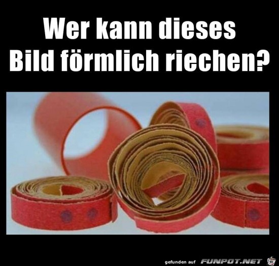 Man riecht es Man riecht es