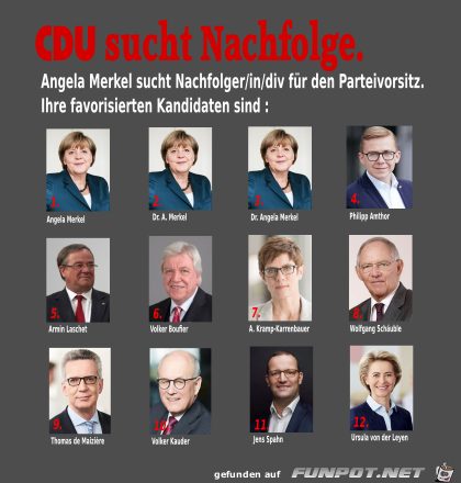 CDU sucht Nachfolge