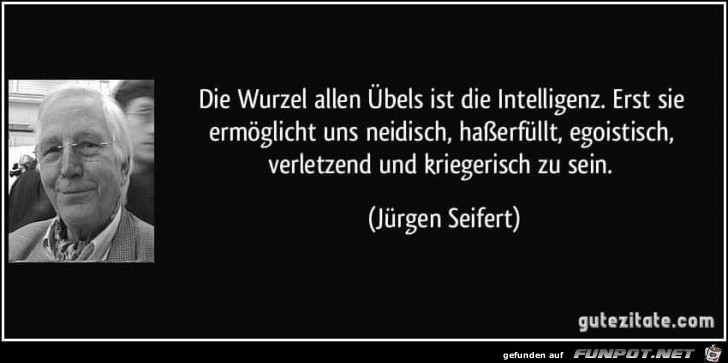 die wurzel allen Uebels