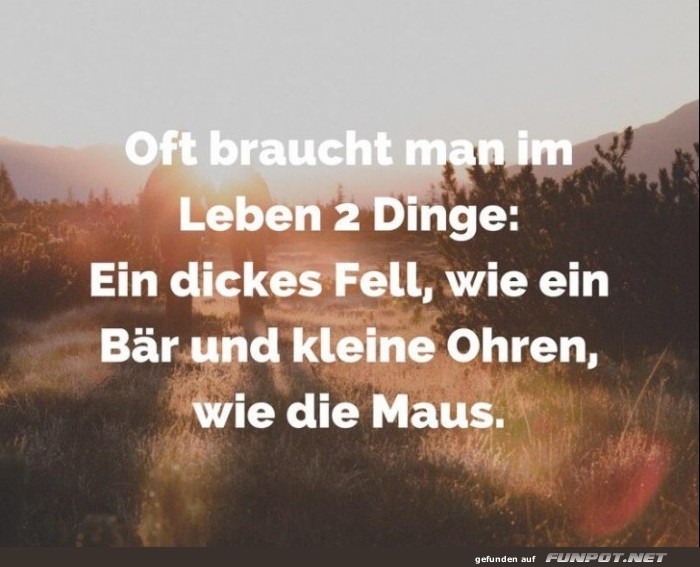 oft braucht man oft braucht man