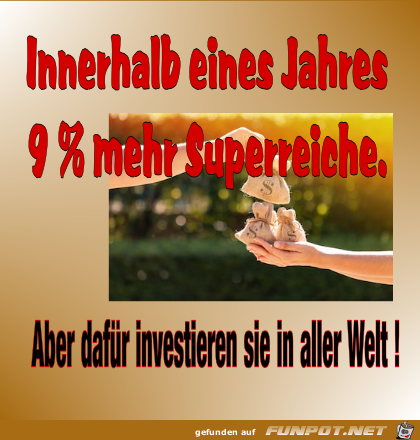 Mehr Superreiche Mehr Superreiche