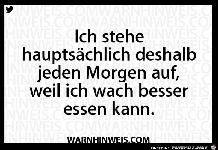 Morgens aufstehen Morgens aufstehen