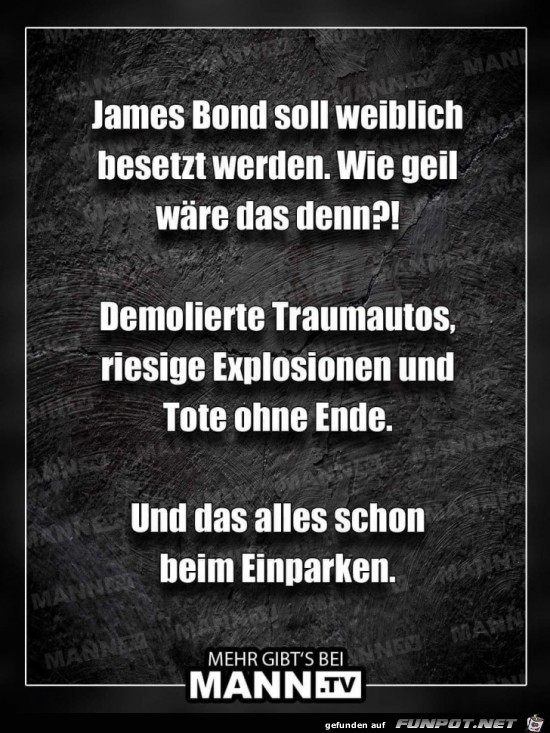 News von James Bond 007