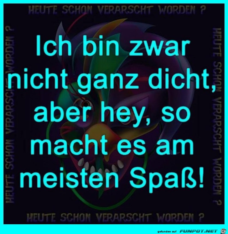Nicht ganz dicht Nicht ganz dicht