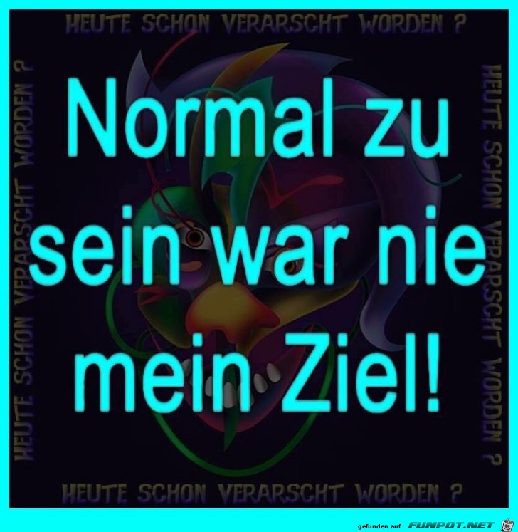 Normal sein Normal sein