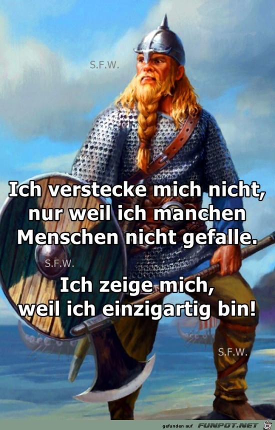 Ich verstecke mich nicht Ich verstecke mich nicht