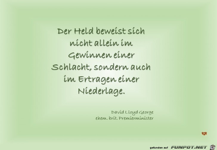 der Held beweist sich