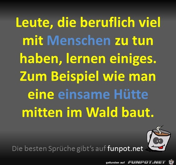 Mit Menschen zu tun Mit Menschen zu tun
