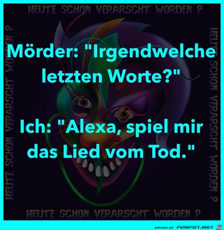 Die letzten Worte