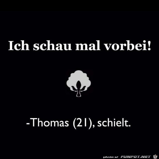 Ich schau mal vorbei Ich schau mal vorbei