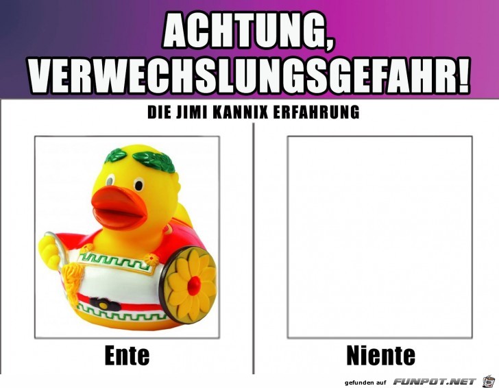 Verwechslungsgefahren