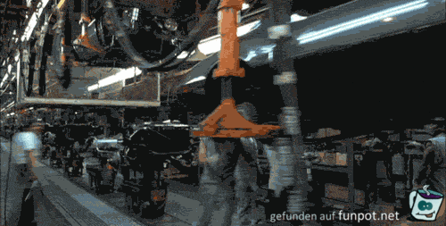 Musklecar vom Fliesband Musklecar vom Fliesband