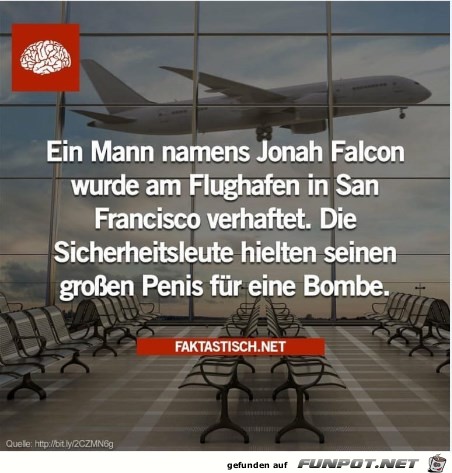 Am Flughafen verhaftet