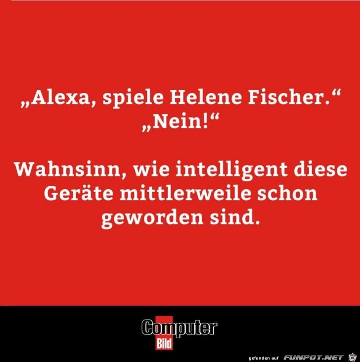 Alexa ist schlau