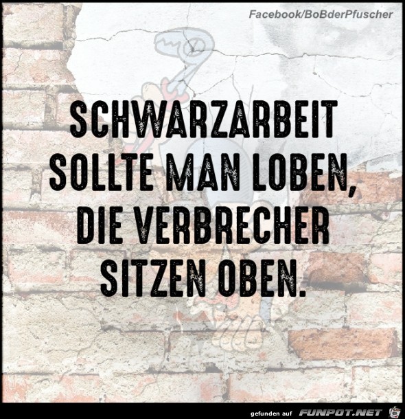 Schwarzarbeit Schwarzarbeit