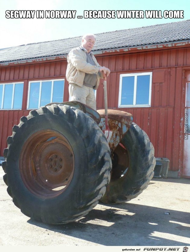Segway in Norwegen Segway in Norwegen
