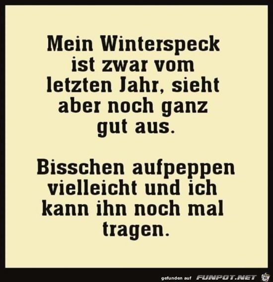Winterspeck Winterspeck