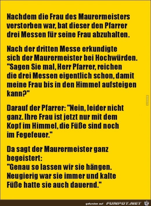 drei Messen...... drei Messen......