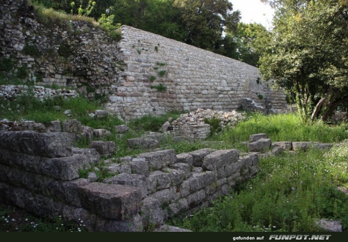 Butrint Stadtmauer Butrint Stadtmauer