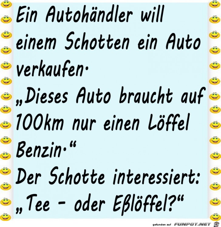 Tee oder Esslöffel Tee oder Esslöffel