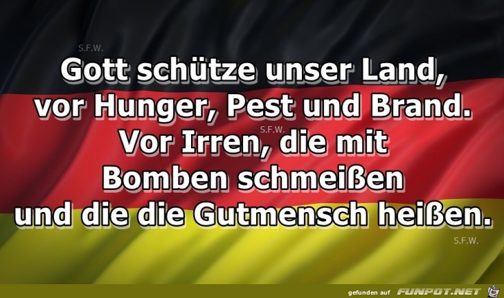 Gott schuetze unser Land