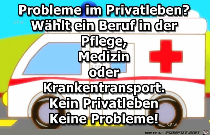 Probleme im Privatleben