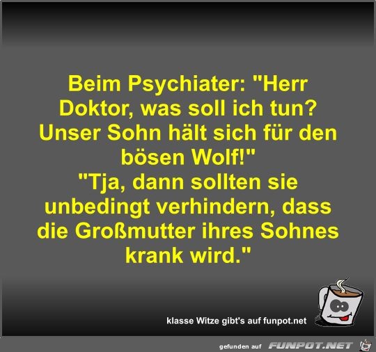 Beim Psychiater Beim Psychiater